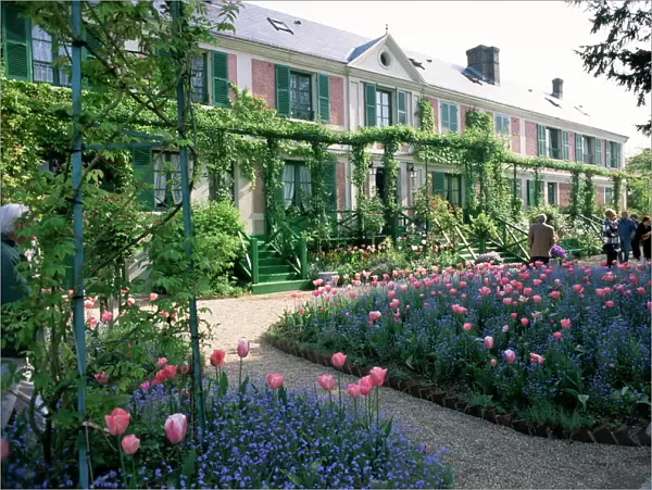 Monets house and garden, Giverny, Haute Normandie (Normandy), France, Europe