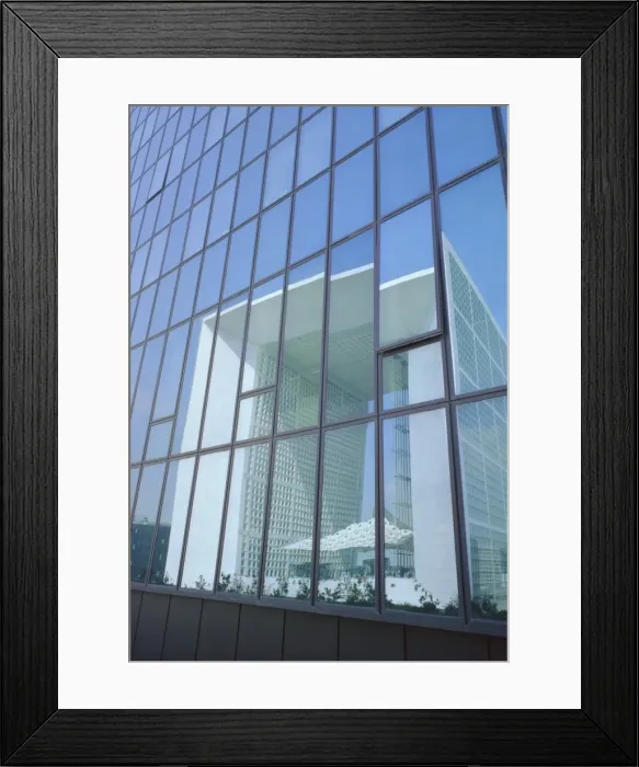 Framed Print : La Grande Arche reflections, La Defense, Paris, France, Europe Framed Print : La Grande Arche reflections, La Defense, Paris, France, Europe