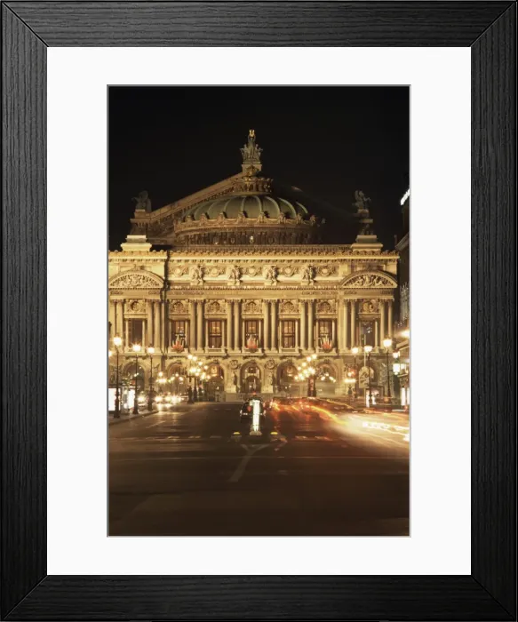 Framed Print : Opera House, Paris, France, Europe Framed Print : Opera House, Paris, France, Europe