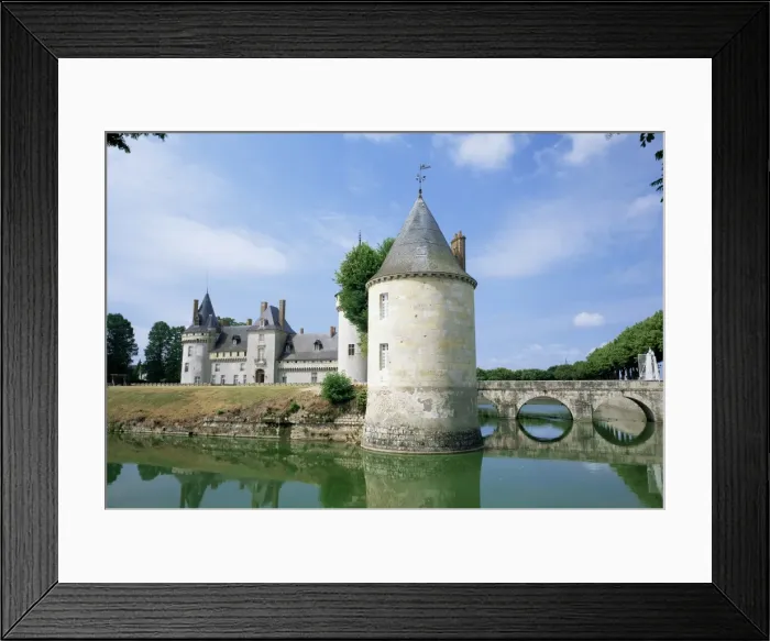 Framed Print : Chateau Sully-sur-Loire, Loire Valley, Centre, France, Europe Framed Print : Chateau Sully-sur-Loire, Loire Valley, Centre, France, Europe