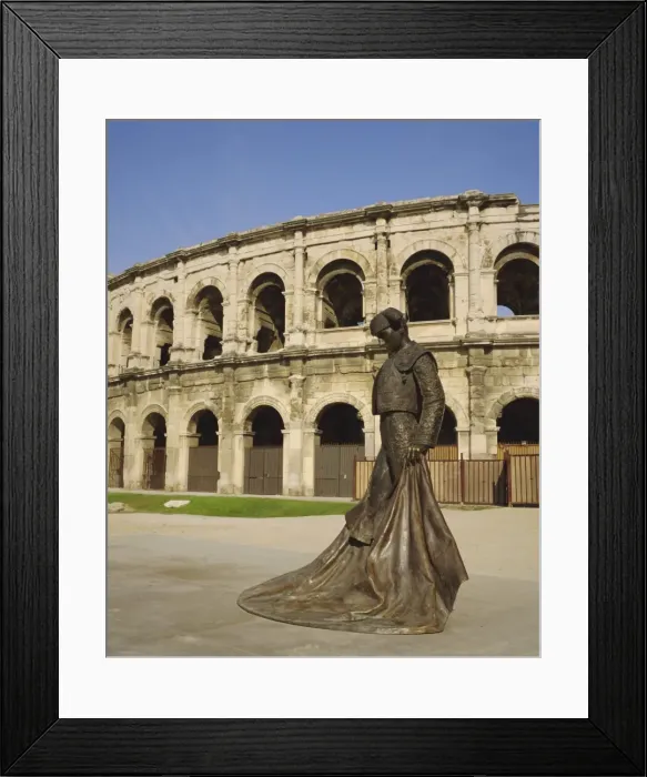 Framed Print : Roman Arena, Nimes, Languedoc, France, Europe Framed Print : Roman Arena, Nimes, Languedoc, France, Europe