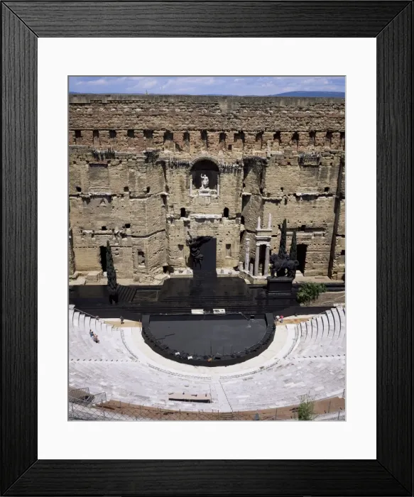 Framed Print : Roman amphitheatre, Orange, UNESCO World Heritage Site, Vaucluse, Provence Framed Print : Roman amphitheatre, Orange, UNESCO World Heritage Site, Vaucluse, Provence