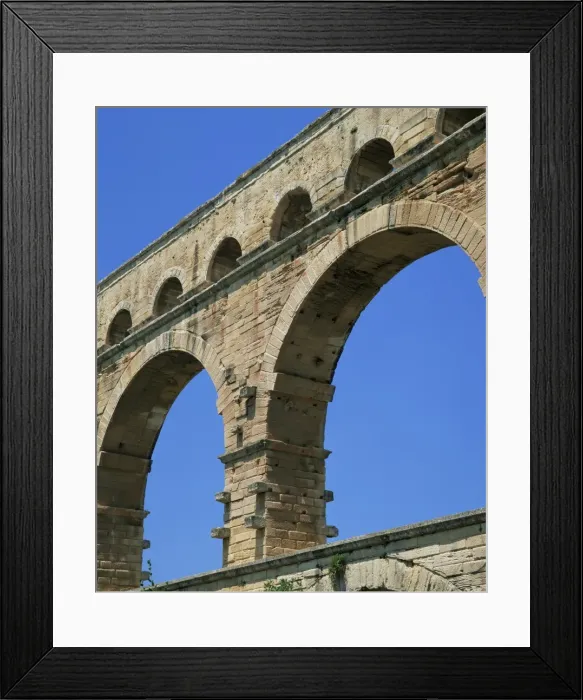 Framed Print : Pont du Gard, UNESCO World Heritage Site, Languedoc-Roussillon, France, Europe Framed Print : Pont du Gard, UNESCO World Heritage Site, Languedoc-Roussillon, France, Europe