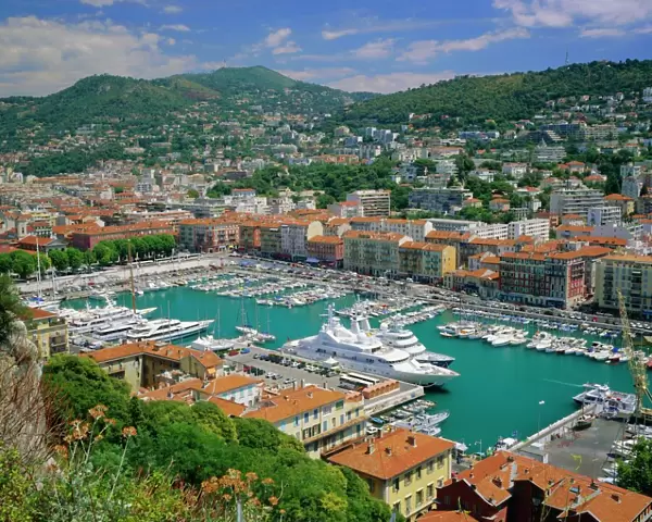 Port Lympia, Nice, Cote d Azur, Alpes-Maritimes, Provence, France, Europe