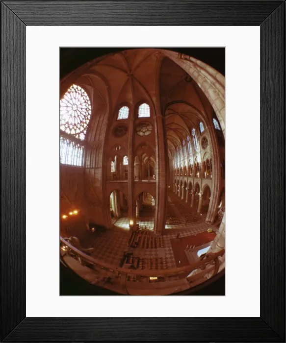 Framed Print : Interior, Notre Dame, Paris, France, Europe Framed Print : Interior, Notre Dame, Paris, France, Europe