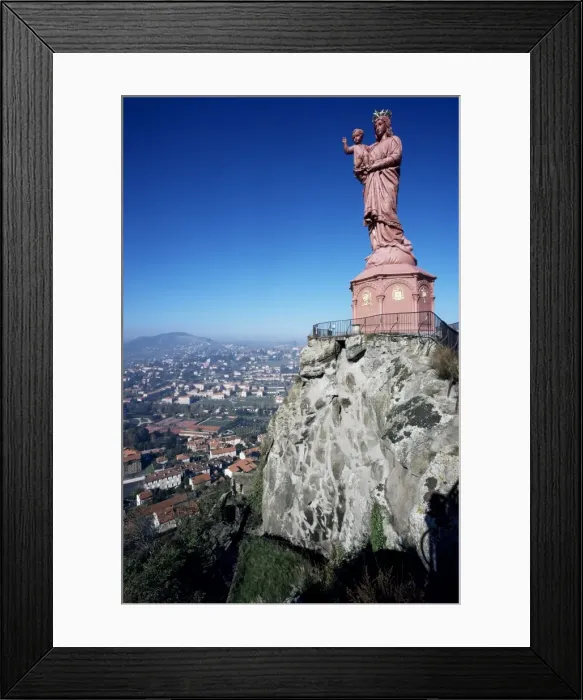 Framed Print : Le Puy, Auvergne, France, Europe Framed Print : Le Puy, Auvergne, France, Europe
