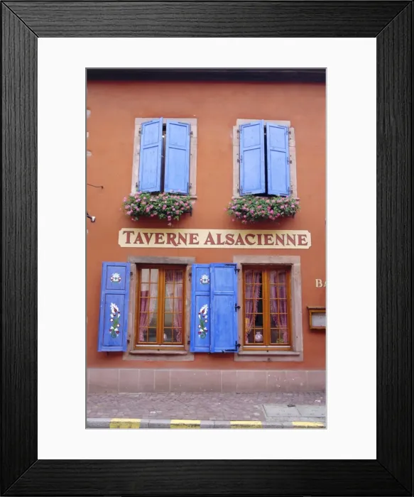 Framed Print : Kaysersberg, Alsace, France, Europe Framed Print : Kaysersberg, Alsace, France, Europe