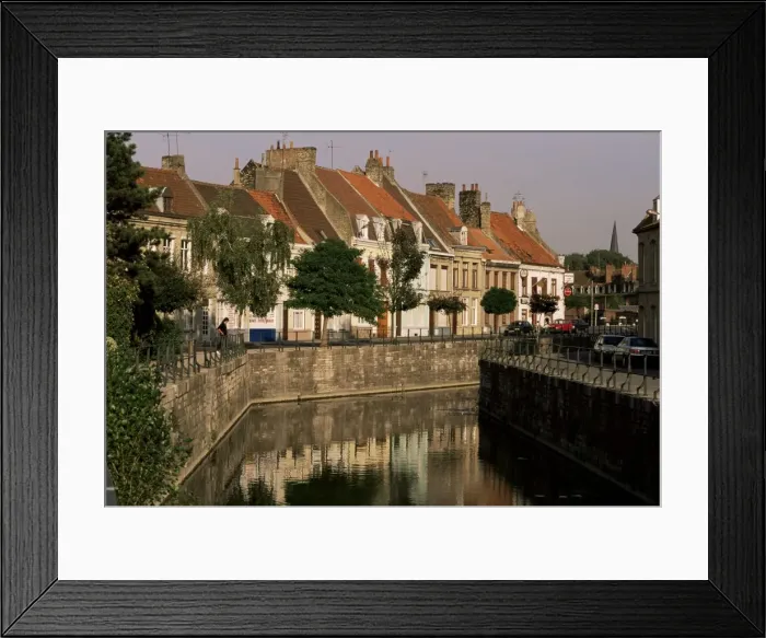 Framed Print : Bergues, Nord-Picardy, France, Europe