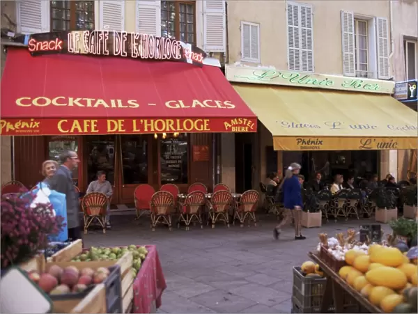 Cafe, Aix-en-Provence, Bouches-du-Rhone, Provence, France, Europe