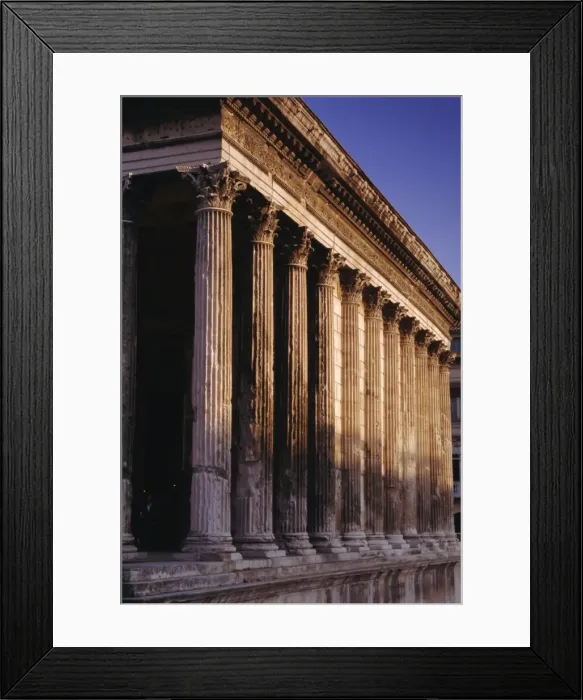 Framed Print : Maison Carre, Roman building, Nimes, Languedoc, France, Europe Framed Print : Maison Carre, Roman building, Nimes, Languedoc, France, Europe