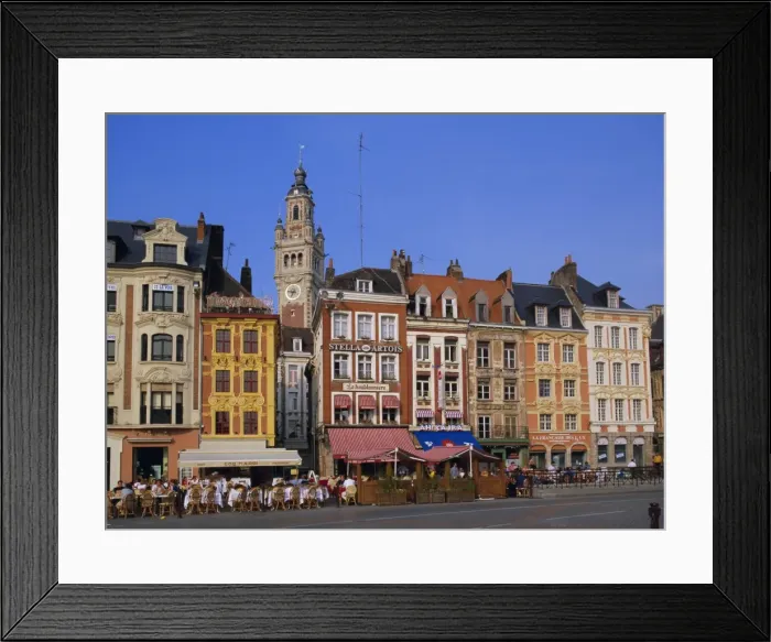 Framed Print : Grand Place, Lille, Nord Pas de Calais, France, Europe Framed Print : Grand Place, Lille, Nord Pas de Calais, France, Europe