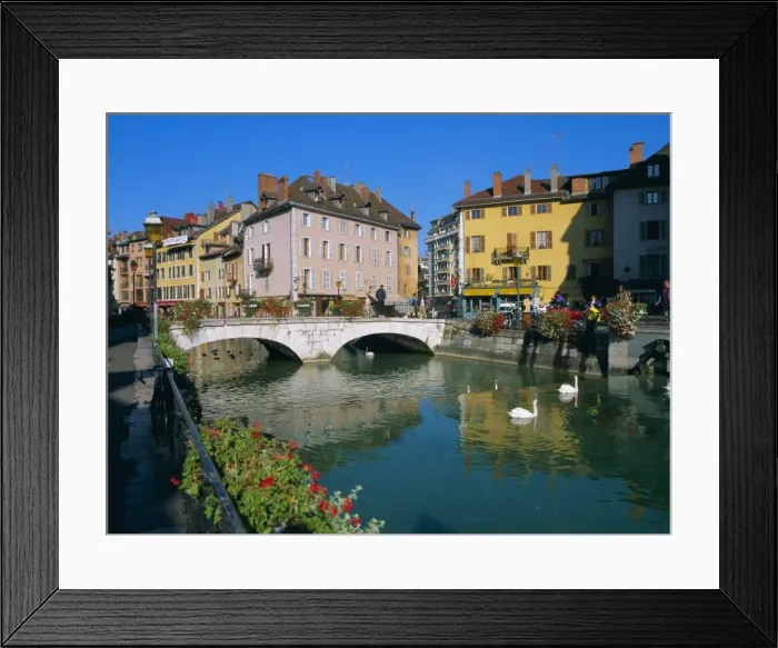 Framed Print : Annecy, Rhone-Alpes, France, Europe Framed Print : Annecy, Rhone-Alpes, France, Europe