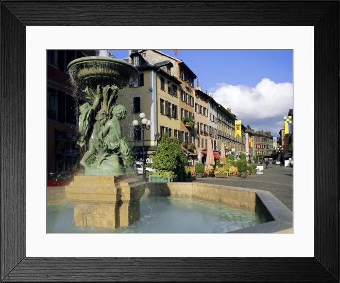 Framed Print : Chambery, Rhone Alps, France, Europe Framed Print : Chambery, Rhone Alps, France, Europe