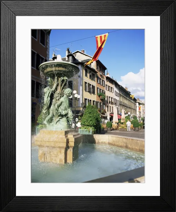 Framed Print : Chambery, Rhone Alpes, France, Europe Framed Print : Chambery, Rhone Alpes, France, Europe