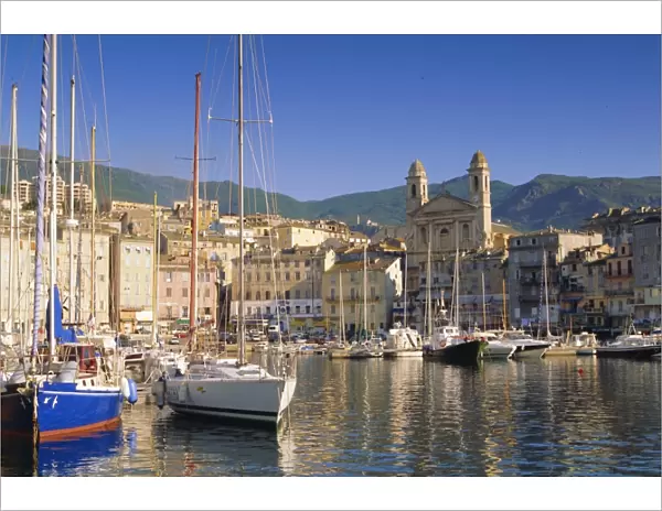 Bastia Harbour, Corsica, France, Europe
