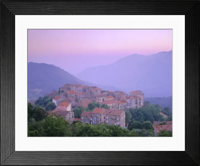 Framed Print : Ste lucie de Tallano, near Sarlene, Corsica, France Framed Print : Ste lucie de Tallano, near Sarlene, Corsica, France
