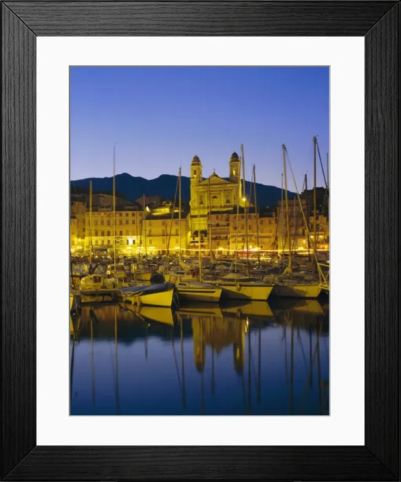 Framed Print : Bastia, Corsica, France Framed Print : Bastia, Corsica, France