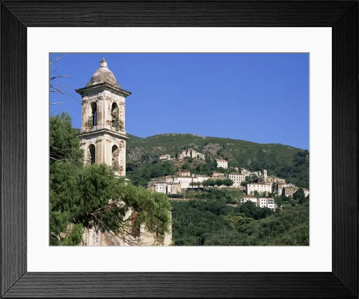 Framed Print : Oletta, Corsica, France, Europe Framed Print : Oletta, Corsica, France, Europe