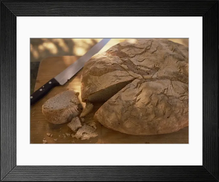 Framed Print : Pain paysan, France, Europe Framed Print : Pain paysan, France, Europe