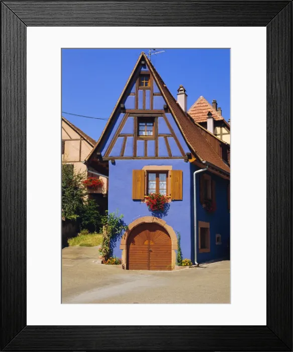 Framed Print : St. Hippolyte, Alsace, France, Europe Framed Print : St. Hippolyte, Alsace, France, Europe