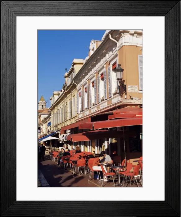 Framed Print : Cours Saleya, Nice, Alpes Maritimes, Cote d Azur, Provence, France, Europe Framed Print : Cours Saleya, Nice, Alpes Maritimes, Cote d Azur, Provence, France, Europe