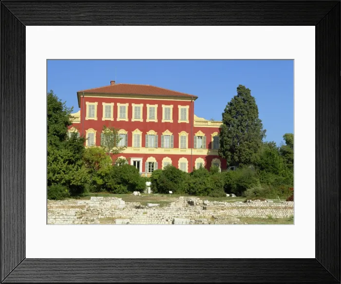 Framed Print : Matisse museum, Nice, Alpes Maritimes, Cote d Azur, Provence, France, Europe