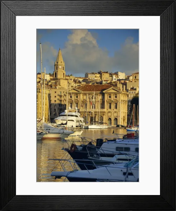 Framed Print : Vieux Port, Marseille, Bouche du Rhone, Provence, France, Europe Framed Print : Vieux Port, Marseille, Bouche du Rhone, Provence, France, Europe