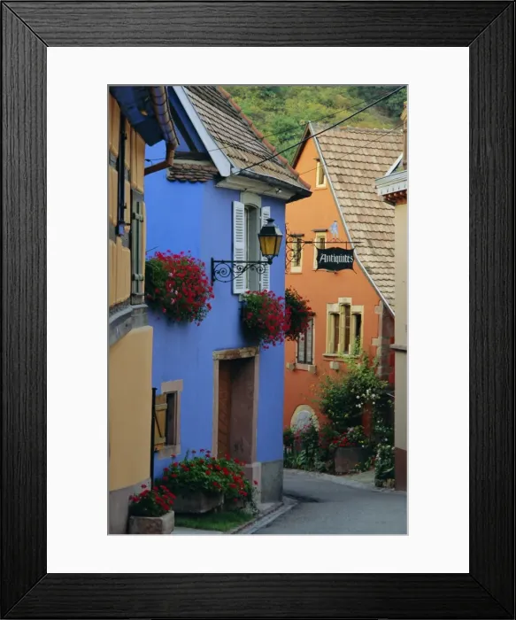 Framed Print : Neider Morschwir, Alsace, France, Europe Framed Print : Neider Morschwir, Alsace, France, Europe