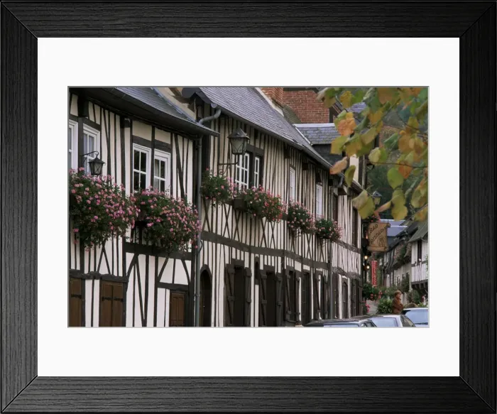 Framed Print : Le Bec Hellouin, Haute Normandie (Normandy), France, Europe Framed Print : Le Bec Hellouin, Haute Normandie (Normandy), France, Europe