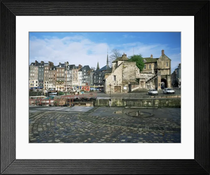 Framed Print : Vieux Bassin (Old Port), Honfleur, Normandy, France, Europe Framed Print : Vieux Bassin (Old Port), Honfleur, Normandy, France, Europe