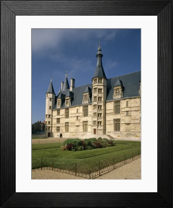 Framed Print : Exterior of Ducal Palace, Nevers, Bourgogne (Burgundy), France, Europe Framed Print : Exterior of Ducal Palace, Nevers, Bourgogne (Burgundy), France, Europe