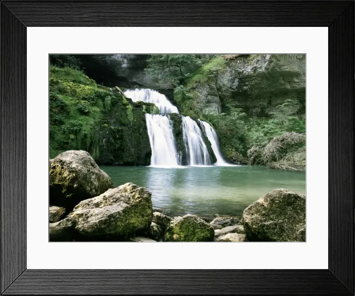 Framed Print : Source du Lison, Jura, Franche-Comte, France, Europe Framed Print : Source du Lison, Jura, Franche-Comte, France, Europe