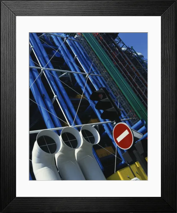 Framed Print : Exterior detail of pipes at the Pompidou Centre, Beaubourg, Paris, France, Europe Framed Print : Exterior detail of pipes at the Pompidou Centre, Beaubourg, Paris, France, Europe