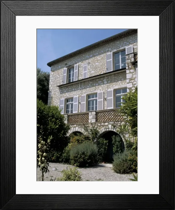 Framed Print : Renoirs house, Nice, Provence, France, Europe Framed Print : Renoirs house, Nice, Provence, France, Europe