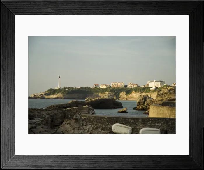 Framed Print : Biarritz lighthouse, Biarritz, Basque country, Pyrenees-Atlantiques, Aquitaine Framed Print : Biarritz lighthouse, Biarritz, Basque country, Pyrenees-Atlantiques, Aquitaine