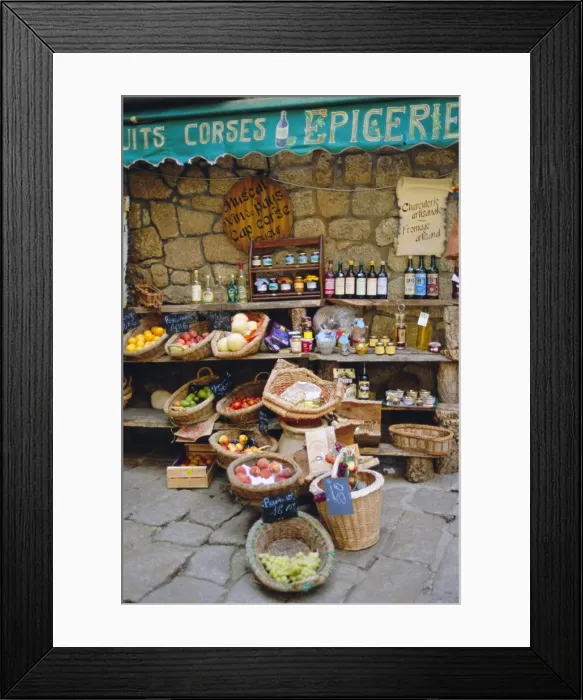 Framed Print : Sartene, Corsica, France Framed Print : Sartene, Corsica, France
