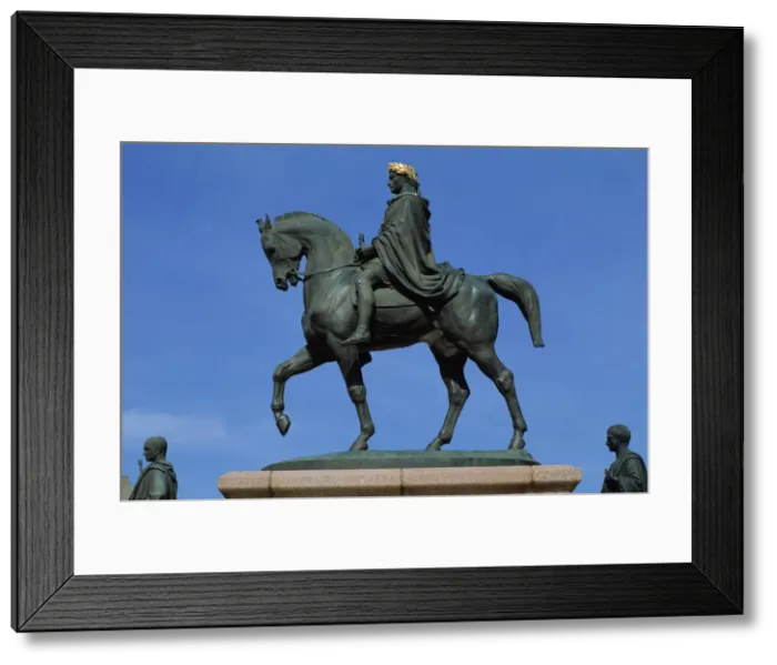 Framed Print : The Napoleon Statue, Place General de Gaulle, Ajaccio, island of Corsica, France, Europe Framed Print : The Napoleon Statue, Place General de Gaulle, Ajaccio, island of Corsica, France, Europe
