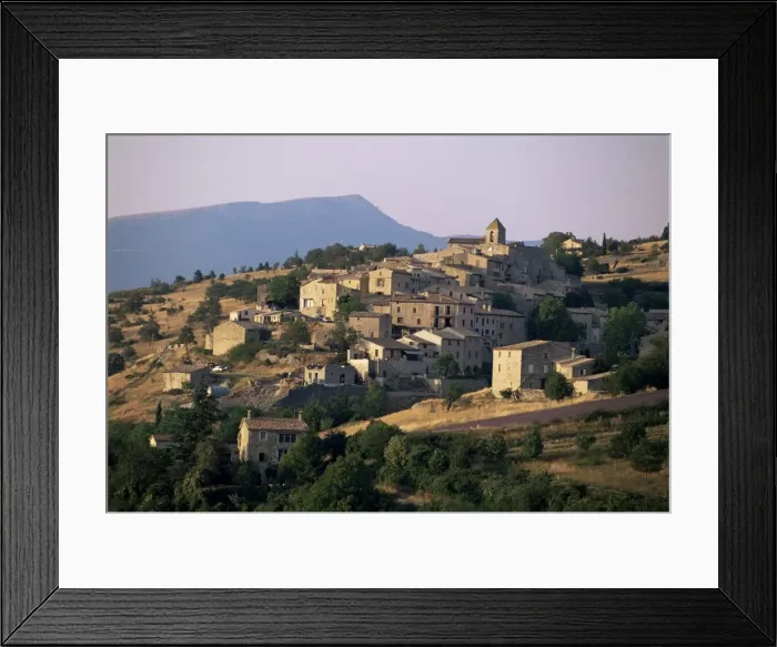Framed Print : Aurel village, Vaucluse, Provence, France, Europe Framed Print : Aurel village, Vaucluse, Provence, France, Europe