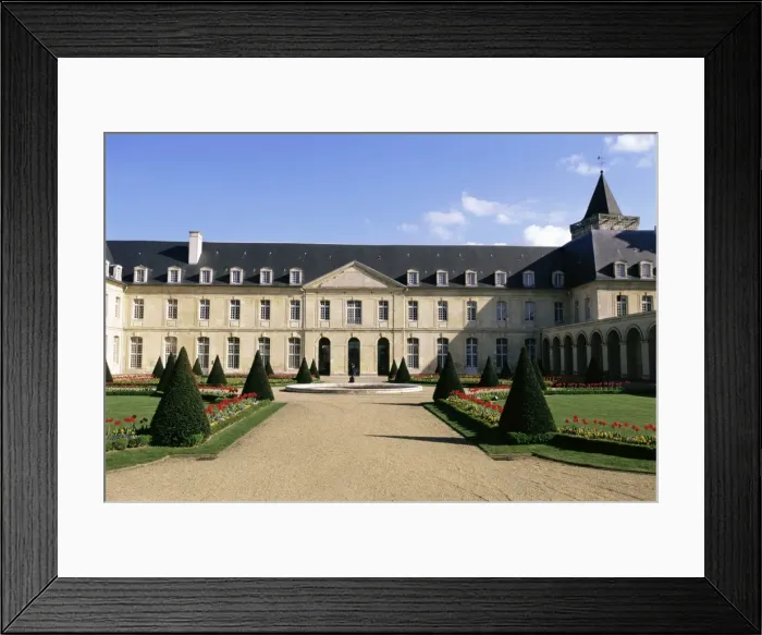 Framed Print : Dames abbey, Caen, Calvados, Basse Normandie (Normandy), France, Europe