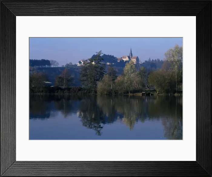 Framed Print : Troissereux ponds near Beauvais, Picardie (Picardy), France, Europe Framed Print : Troissereux ponds near Beauvais, Picardie (Picardy), France, Europe