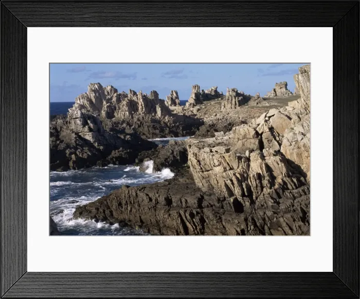 Framed Print : Ouessant Island, Cote Sauvage, Brittany, France, Europe Framed Print : Ouessant Island, Cote Sauvage, Brittany, France, Europe