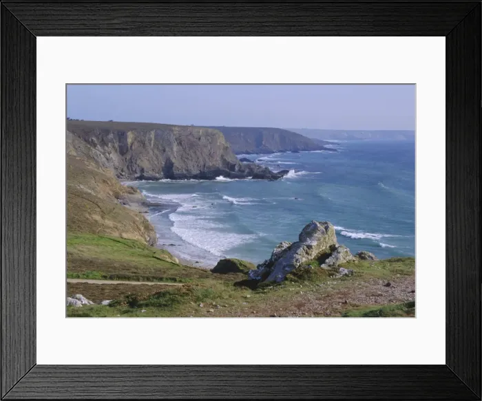 Framed Print : Dinan Point, Crozon Pensinula, Brittany, France, Europe Framed Print : Dinan Point, Crozon Pensinula, Brittany, France, Europe