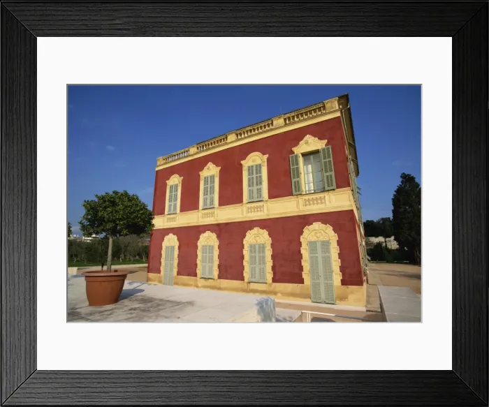 Framed Print : Exterior of the Matisse Museum, Cimiez, Nice, Alpes Maritimes, French Riviera Framed Print : Exterior of the Matisse Museum, Cimiez, Nice, Alpes Maritimes, French Riviera