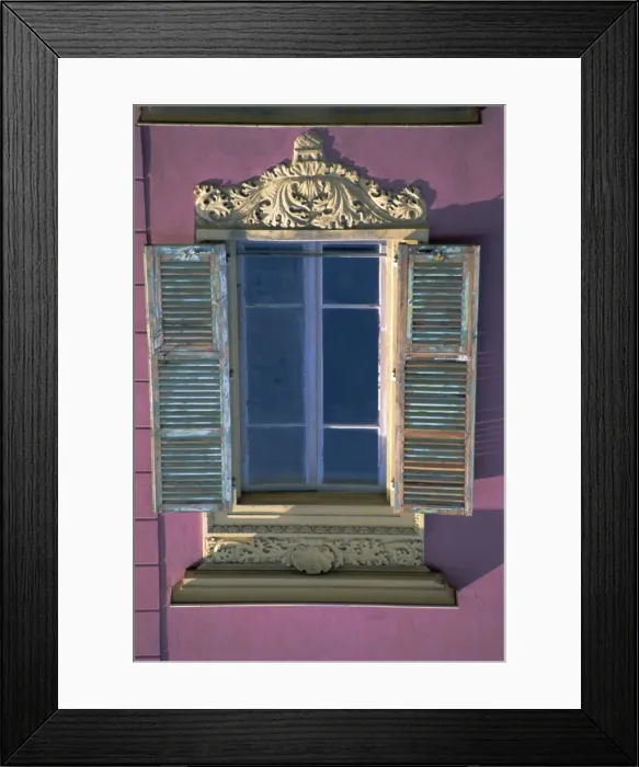 Framed Print : Window and shutters, Old Town, Nice, Cote d Azur, Alpes Maritimes, Provence Framed Print : Window and shutters, Old Town, Nice, Cote d Azur, Alpes Maritimes, Provence