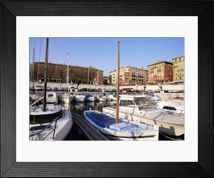 Framed Print : Harbour, Nice, Alpes Maritimes, Cote d Azur, French Riviera, Provence Framed Print : Harbour, Nice, Alpes Maritimes, Cote d Azur, French Riviera, Provence