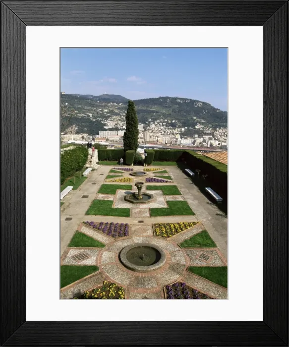 Framed Print : Cimiez gardens, Nice, Alpes Maritimes, Cote d Azur, French Riviera Framed Print : Cimiez gardens, Nice, Alpes Maritimes, Cote d Azur, French Riviera