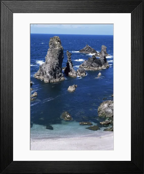 Framed Print : Needles, Port Coton, Belle Ile en Mer, Brittany, France, Europe Framed Print : Needles, Port Coton, Belle Ile en Mer, Brittany, France, Europe