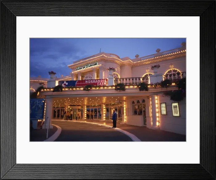 Framed Print : Casino, Deauville, Basse Normandie, France, Europe Framed Print : Casino, Deauville, Basse Normandie, France, Europe