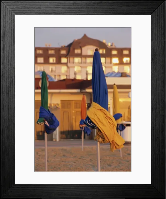 Framed Print : The beach and Hotel Royal, Deauville, Basse Normandie (Normandy), France, Europe Framed Print : The beach and Hotel Royal, Deauville, Basse Normandie (Normandy), France, Europe