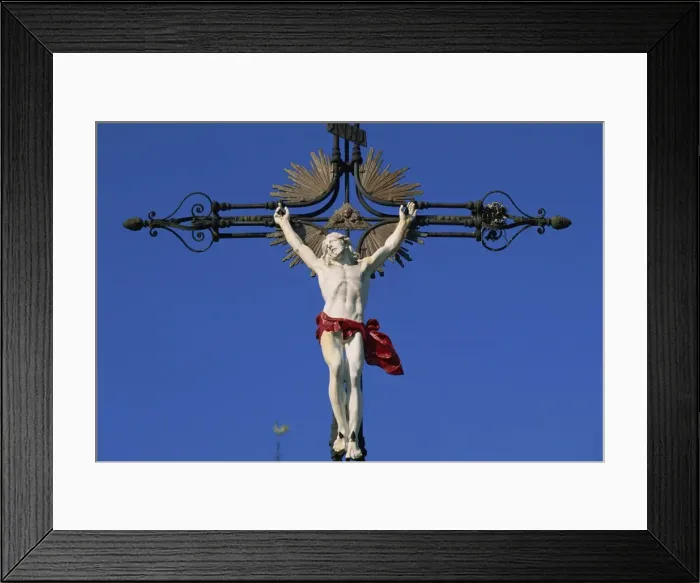 Framed Print : Calvary, France, Europe Framed Print : Calvary, France, Europe
